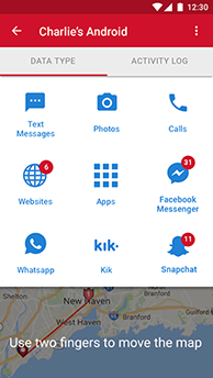 cell phone monitoring phone activity log